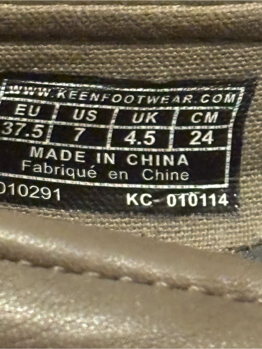Keen Rivington Women's Mary Jane Leather Flats in Brindle Tan - Picture 8 of 8